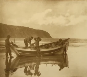Beaching the Gratitude, c.1890s