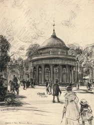 Entrance to the Parc Monceau, 1915