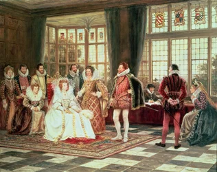 Queen Elizabeth I (1533-1603) in Court