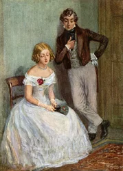 Dick Swiveller and Sophy Wackles