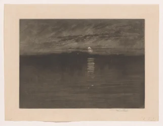 Night Landscape with a Lake