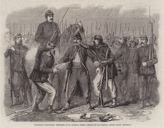 Searching Neapolitan Prisoners at St Angelo