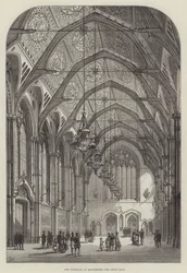 New Townhall at Manchester, the Great Hall