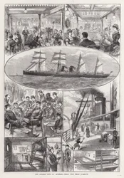 The Anchor Line SS Austral, Trial Trip from Glasgow