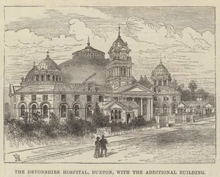 The Devonshire Hospital, Buxton, with the Additional Building