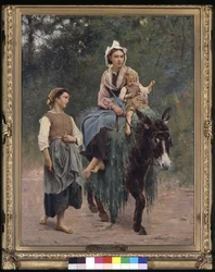 Italian Peasant Family, date unknown