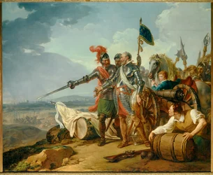 King Henry IV Bringing Food into Paris in August 1590