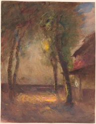 The Terrace of the Ravier House in Morestel