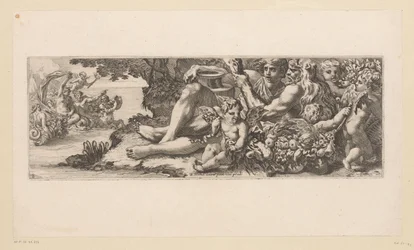 Triumph of Galatea with Hercules and Allegorical Figures on the Shore (Mythological Figures by the Water)