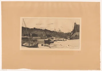 View of the Port of Rance