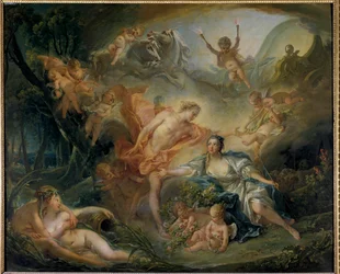 Apollo Revealing His Deity to the Shepherd Isse