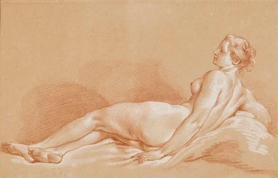 Young Woman Reclining