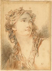 Head of Bacchante
