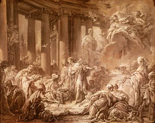 Psyche Receiving the Divine Honors (Preparatory Study), c.1740