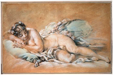 Sleeping Young Woman, 1758