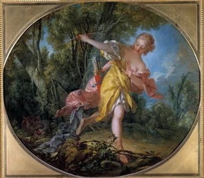 Sylvie Fleeing the Wolf She Hunted