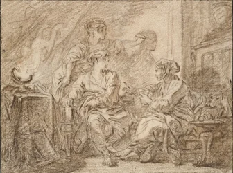 The Invention of Drawing, mid 18th century