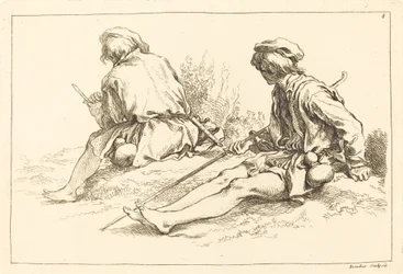 Seated Shepherd Boys