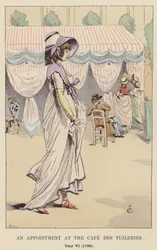 An Appointment at the Cafe des Tuileries, Year VI, 1798