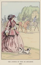 The Avenue du Bois de Boulogne