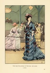 The Skating Rink in the Bal Bullier in 1876