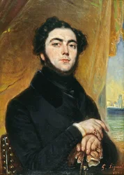 Portrait of the novelist Eugène Sue 1804-1857