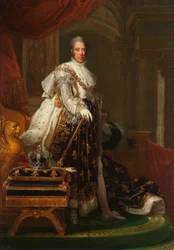 Charles X in Coronation Robes