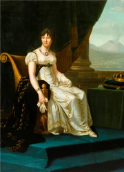 Portrait of Caroline Bonaparte, Queen of Naples and of the Two Sicilies