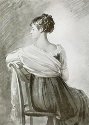 Portrait of Mrs. Récamier
