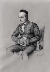 Portrait of Charles Augustin Sainte-Beuve