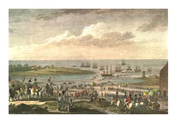 Embarkation of the English in Holland, 30 November 1799
