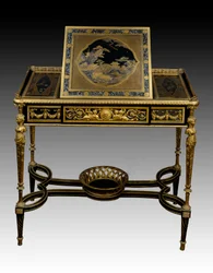 Writing Table in Lacquered Wood