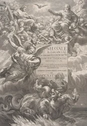 The Holy Trinity with Saint Michael Vanquishing a Six-Headed Dragon, Frontispiece