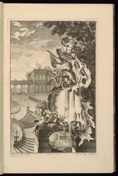 Design for Fountain with an Anchor