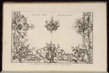 Two Quarters of a Ceiling, New Book of Irregular Ceilings