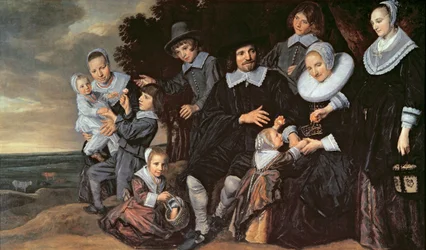 Family Group in a Landscape