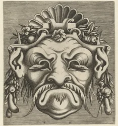 Mask with Two Snakes Emerging from the Eye Sockets