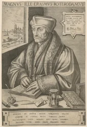 Portrait of Erasmus of Rotterdam