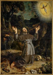 Saint Francis Assisi Receiving the Stigmata