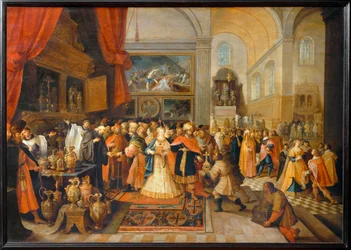 Solomon in the Temple Treasury