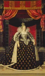 Marie de Medici (1573-1642) in Coronation Robes, c.1610