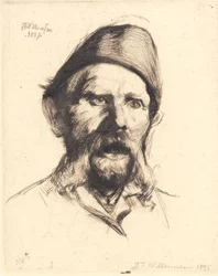Portrait of the Chief Inspector at Frederiksberg Hospital Frantz Peter Neidthardt