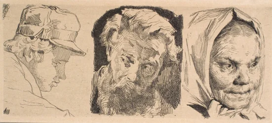 Test Plate: Three Heads