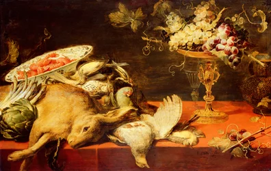 Still life with Animals and Fruit