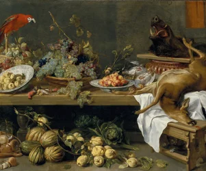 Still Life with Fruit, Vegetables and Dead Game