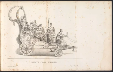 First Parade Float in the Procession for Saint Rombout, 1825