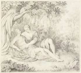Lovers under a Tree