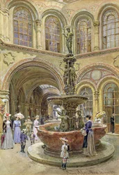 The Bank and Stock Exchange Building, Herrengasse, Vienna, 1891