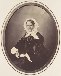 Portrait of an Elderly Woman, 1850s-60s
