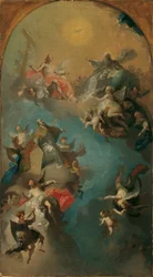 The Assumption of Saint Augustine into Heaven